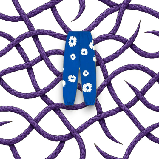 Denim Tears The Cotton Wreath Sweatpants Blue