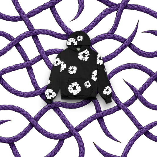 Denim Tears The Cotton Wreath Sweatshirt Black