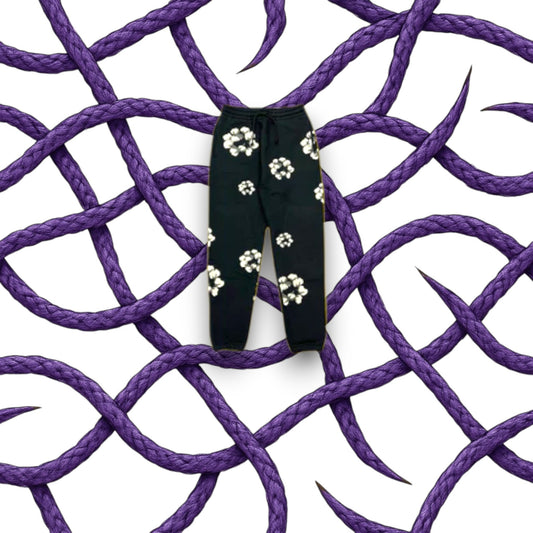 Denim Tears x CPFM Cactus Tears Wreath Sweatpants Black