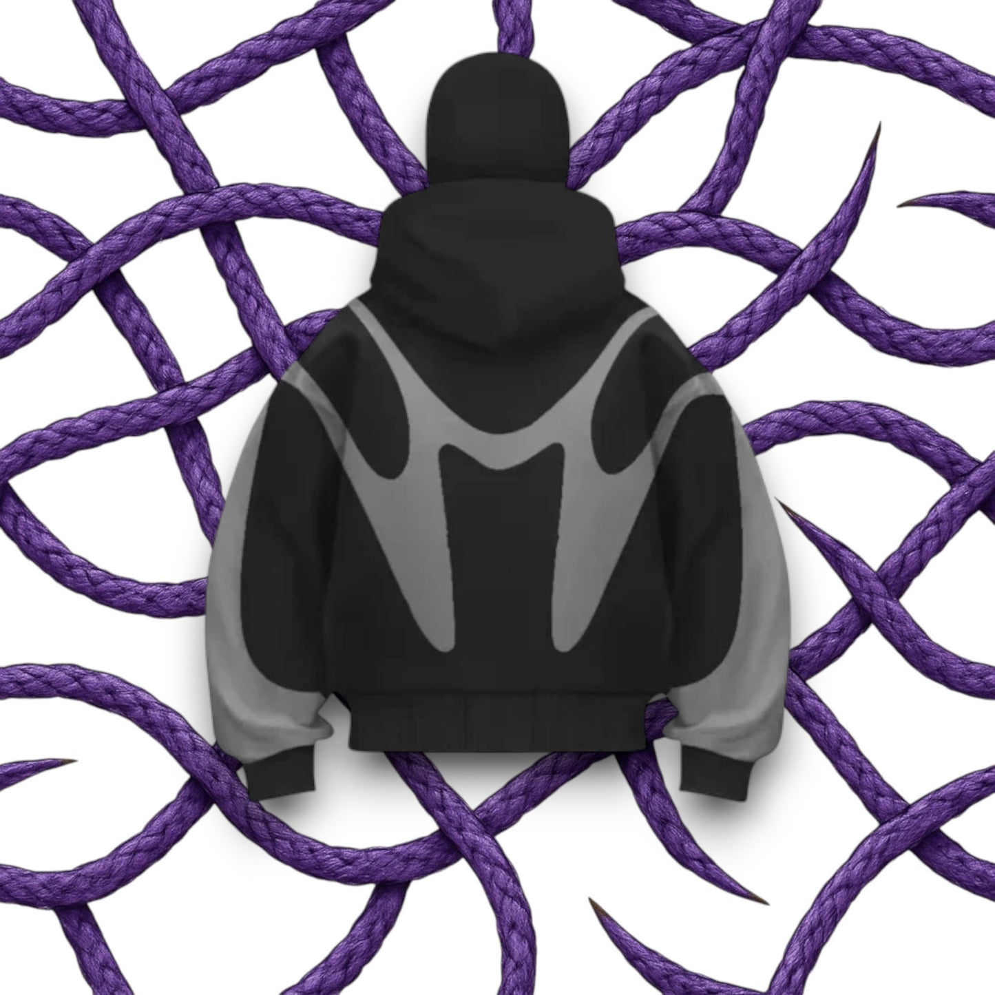 Outlaws balaclava zip up hoodie