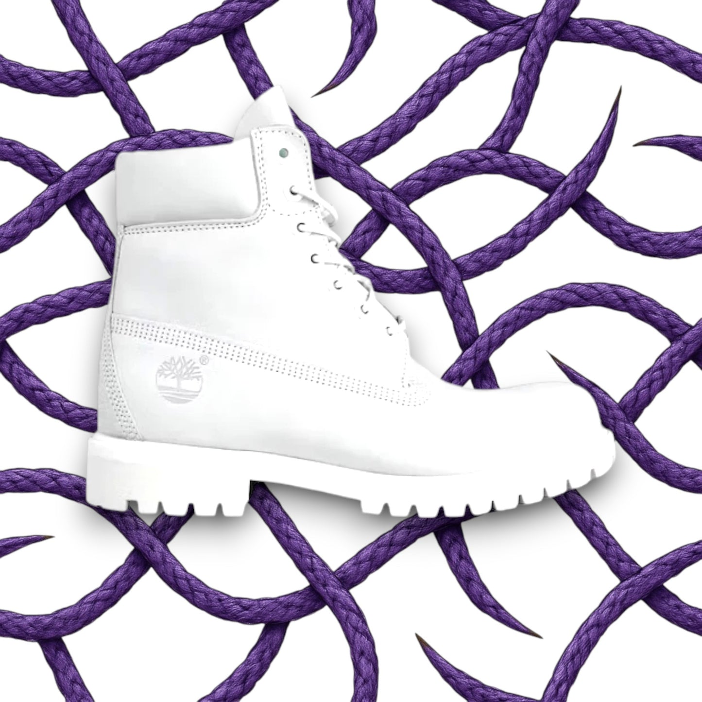 TIMBERLAND 6 INCH BOOT  "GHOST WHITE"